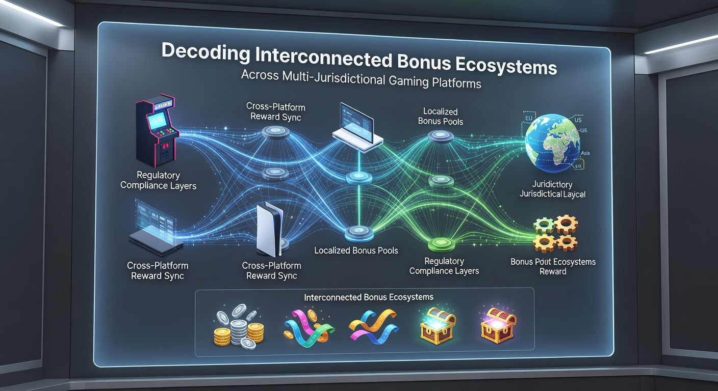 Diagram illustrating shared database architecture for bonus tracking across international gaming platforms