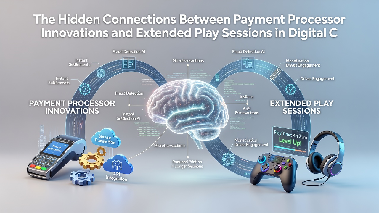 Secure transaction flow diagrams overlaid on extended casino gameplay timelines